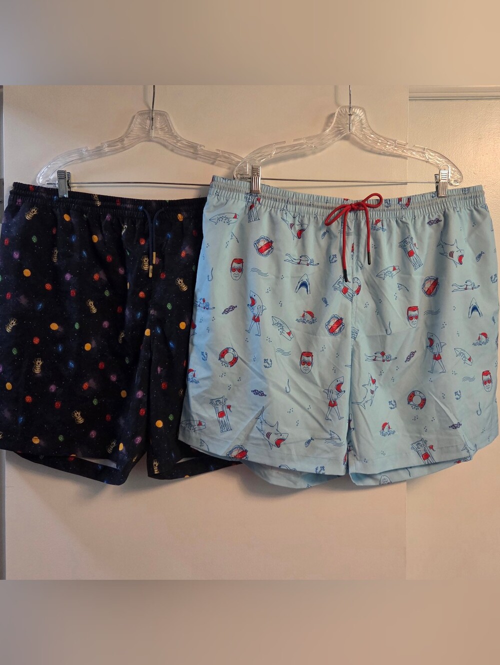 RSVLTS Bundle Of 2 Swim Trunks Jaws & Marvel 3XL